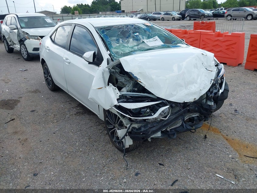 2016 Toyota Corolla VIN 5YFBURHE1GP489946 IAAI salvage auction — FRONT END, Salvage Title, sold $1,800 on 2026-07-29 (photo 1)