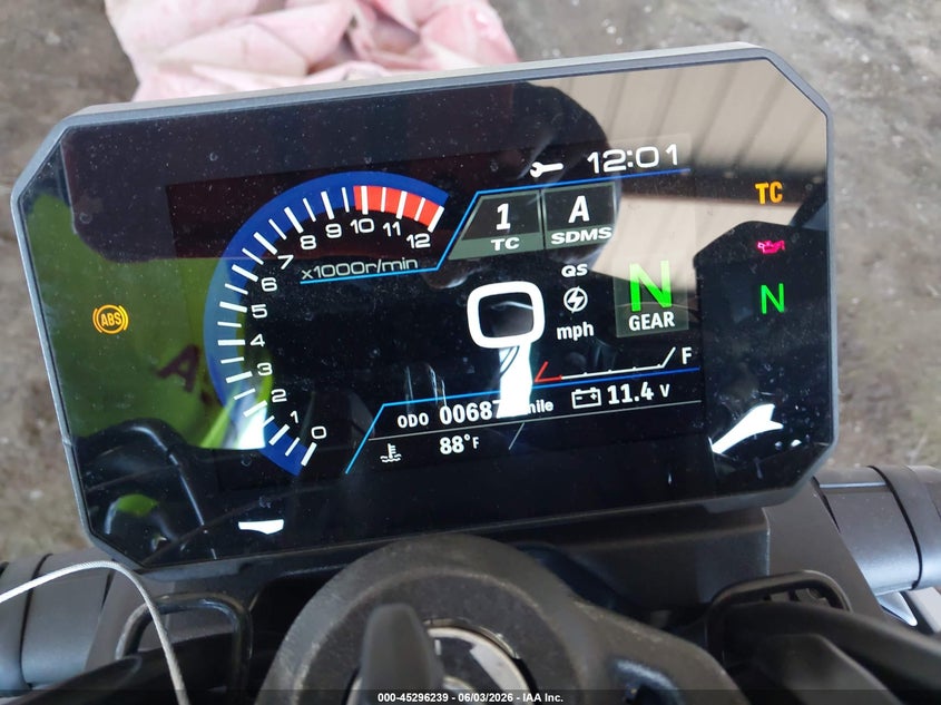 2024 Suzuki Gsx VIN JS1EM11B6R7100330 IAAI salvage auction — FRONT END, Salvage (Tennessee), sold $1,500 on 2026-07-30 (photo 7)