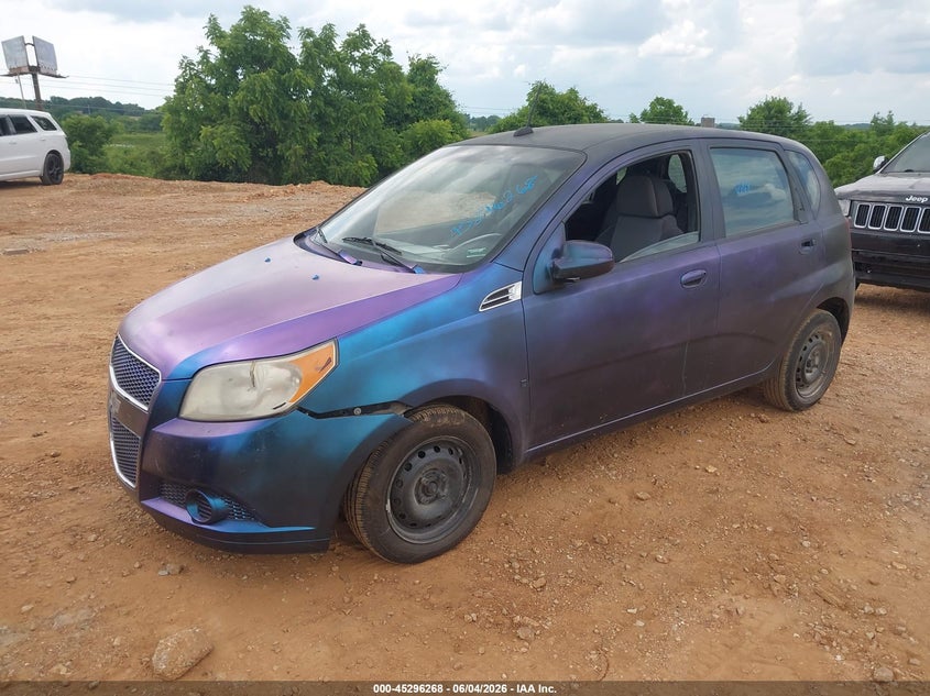 2009 Chevrolet Aveo VIN KL1TD66E19B323439 IAAI salvage auction — LEFT FRONT, Salvage (Missouri), sold $150 on 2026-07-20 (photo 2)