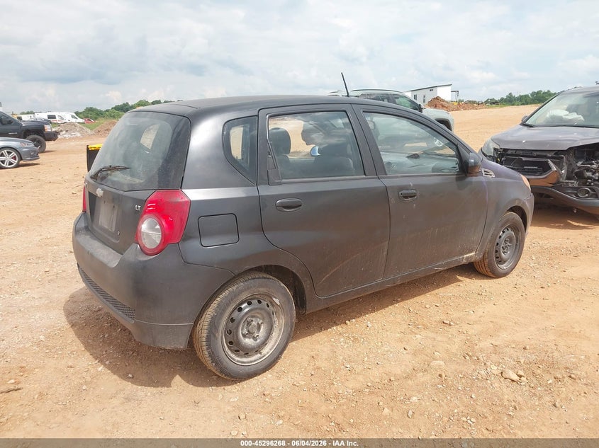 2009 Chevrolet Aveo VIN KL1TD66E19B323439 IAAI salvage auction — LEFT FRONT, Salvage (Missouri), sold $150 on 2026-07-20 (photo 4)