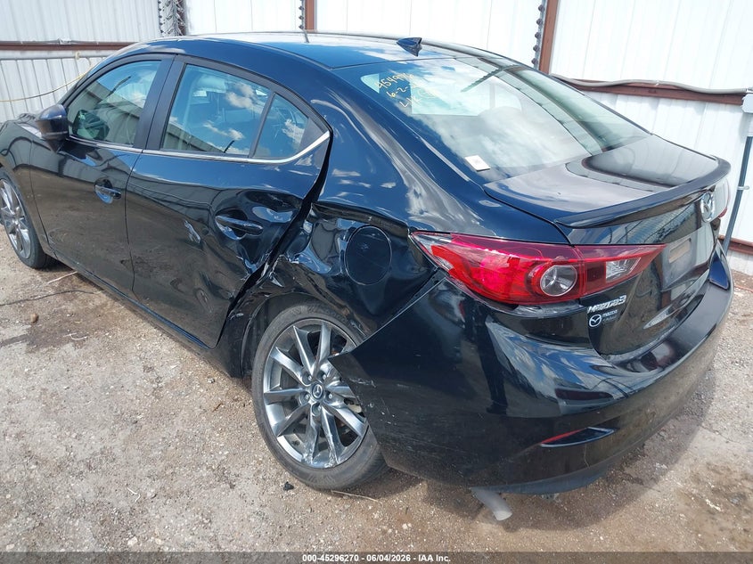 2018 Mazda 3 VIN 3MZBN1V32JM197476 IAAI salvage auction — LEFT REAR, Wait Title, sold $3,275 on 2026-09-01 (photo 6)