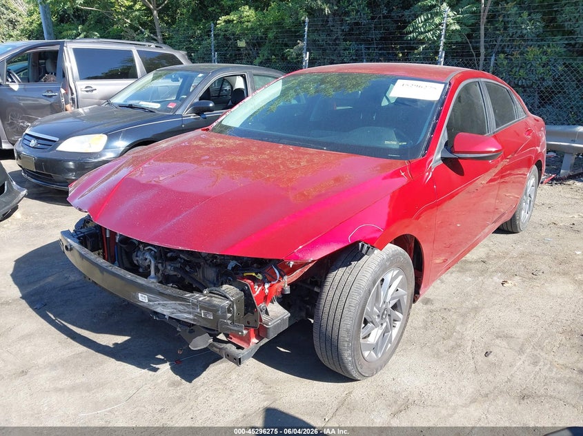 2024 Hyundai Elantra VIN KMHLM4DGXRU712145 IAAI salvage auction — FRONT END, Salvage Title, sold $4,875 on 2026-07-23 (photo 2)