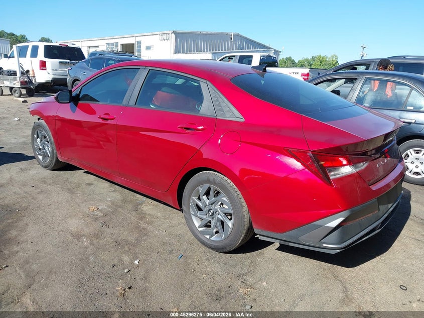 2024 Hyundai Elantra VIN KMHLM4DGXRU712145 IAAI salvage auction — FRONT END, Salvage Title, sold $4,875 on 2026-07-23 (photo 3)