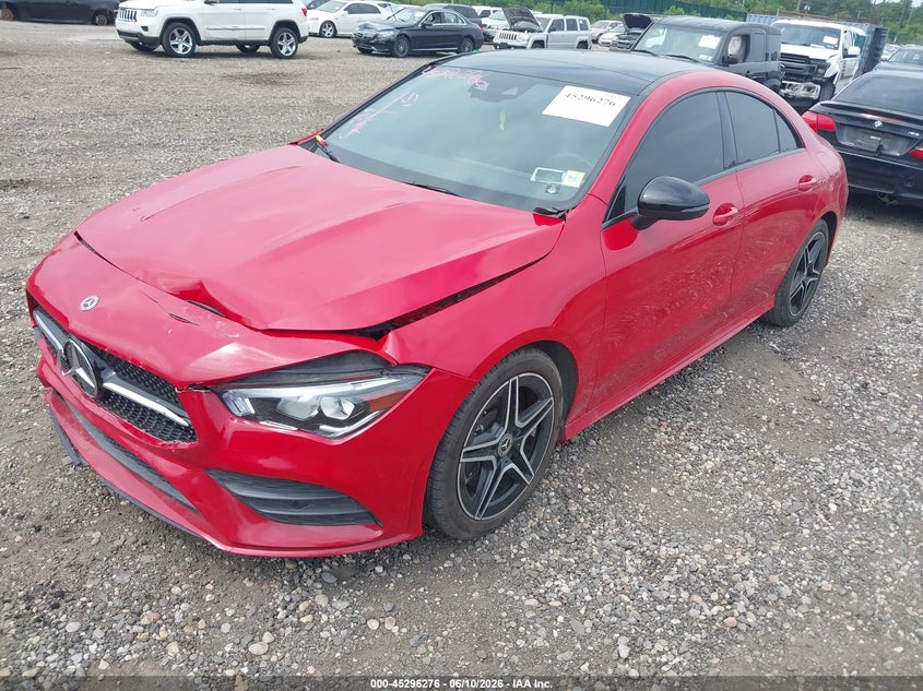 2020 Mercedes-benz Cla-klasse VIN WDD5J4GB4LN021299 IAAI salvage auction — FRONT END, Salvage Title, sold $9,075 on 2026-07-14 (photo 2)