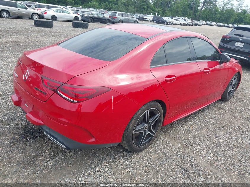 2020 Mercedes-benz Cla-klasse VIN WDD5J4GB4LN021299 IAAI salvage auction — FRONT END, Salvage Title, sold $9,075 on 2026-07-14 (photo 4)