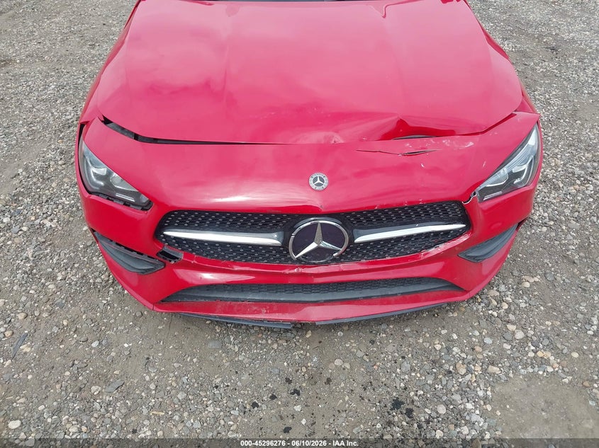 2020 Mercedes-benz Cla-klasse VIN WDD5J4GB4LN021299 IAAI salvage auction — FRONT END, Salvage Title, sold $9,075 on 2026-07-14 (photo 6)