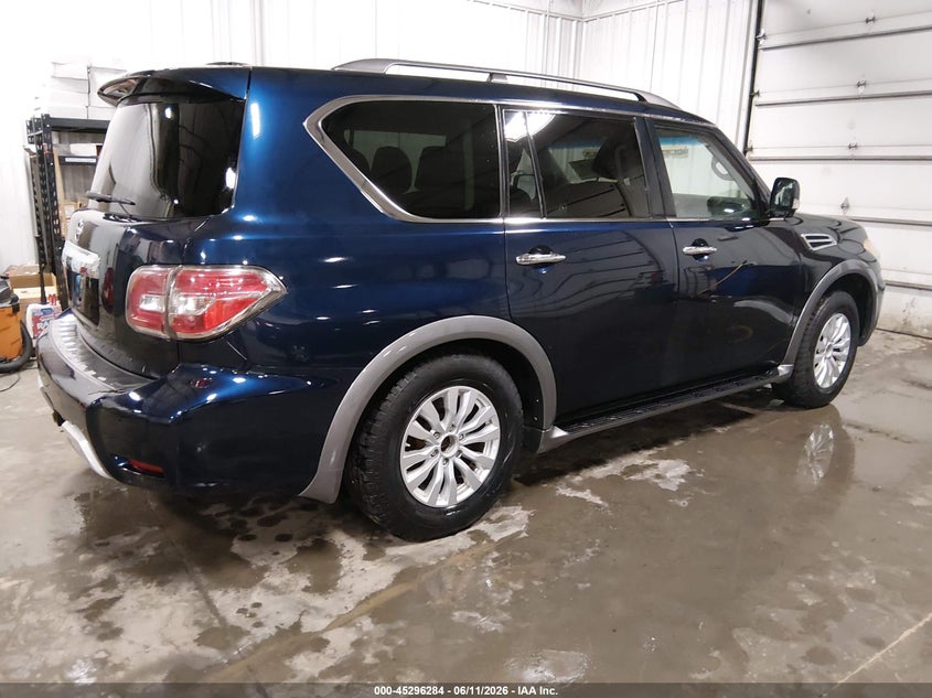2017 Nissan Armada VIN JN8AY2NC4H9507748 IAAI salvage auction — HAIL, Salvage (Iowa), sold $825 on 2026-07-23 (photo 4)