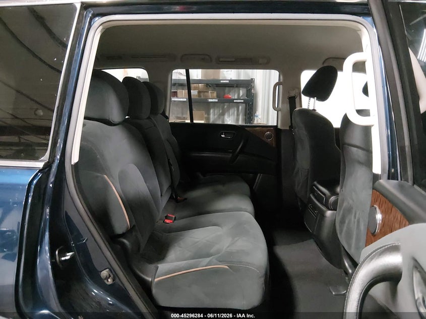 2017 Nissan Armada VIN JN8AY2NC4H9507748 IAAI salvage auction — HAIL, Salvage (Iowa), sold $825 on 2026-07-23 (photo 8)