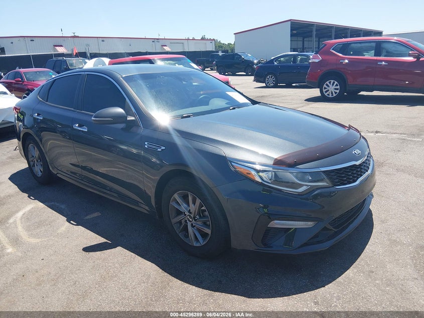 2020 Kia Optima VIN 5XXGT4L37LG436656 IAAI salvage auction — LEFT FRONT, Salvage (South Carolina), sold $2,025 on 2026-07-24 (photo 1)