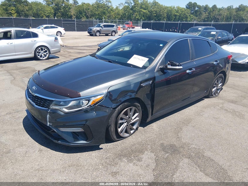 2020 Kia Optima VIN 5XXGT4L37LG436656 IAAI salvage auction — LEFT FRONT, Salvage (South Carolina), sold $2,025 on 2026-07-24 (photo 2)