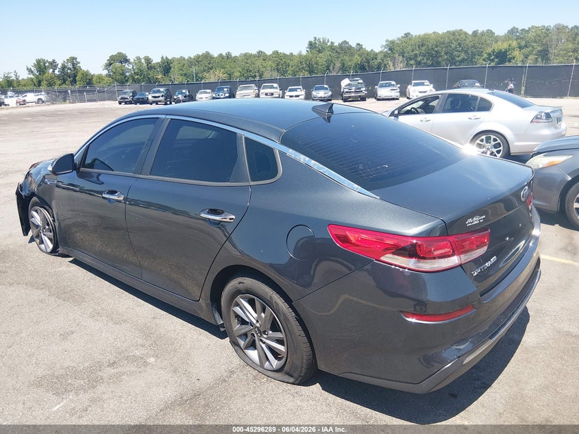 2020 Kia Optima VIN 5XXGT4L37LG436656 IAAI salvage auction — LEFT FRONT, Salvage (South Carolina), sold $2,025 on 2026-07-24 (photo 3)