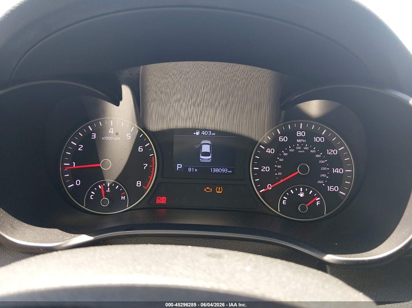 2020 Kia Optima VIN 5XXGT4L37LG436656 IAAI salvage auction — LEFT FRONT, Salvage (South Carolina), sold $2,025 on 2026-07-24 (photo 7)