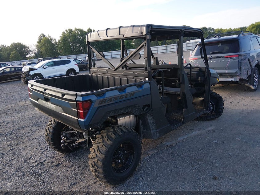 2025 Polaris Ranger VIN 4XARSE996S8765239 IAAI salvage auction — FRONT END, Salvage Title, sold $7,600 on 2026-07-28 (photo 4)