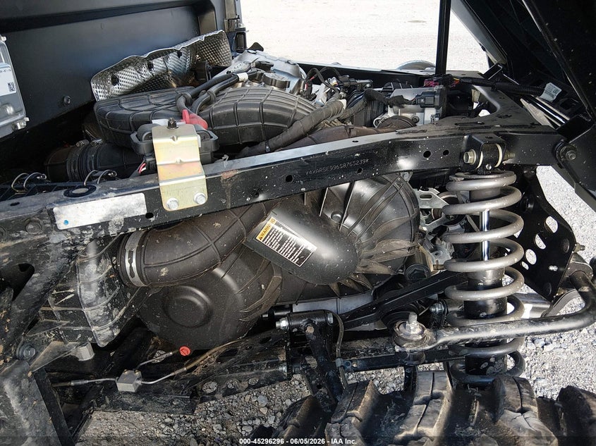 2025 Polaris Ranger VIN 4XARSE996S8765239 IAAI salvage auction — FRONT END, Salvage Title, sold $7,600 on 2026-07-28 (photo 9)