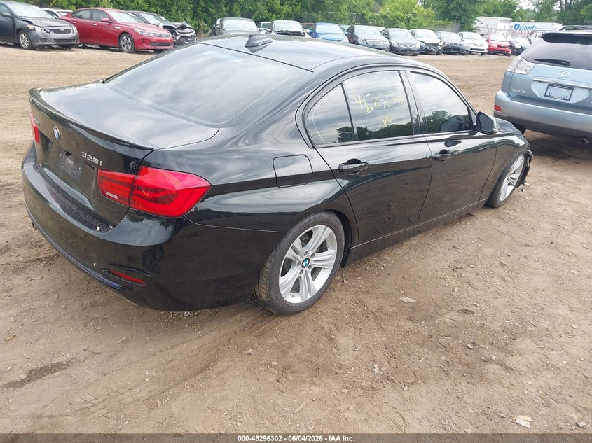 2016 BMW 3er VIN WBA8E3C55GK501751 IAAI salvage auction — FRONT END, Salvage Title, sold $2,000 on 2026-08-19 (photo 4)