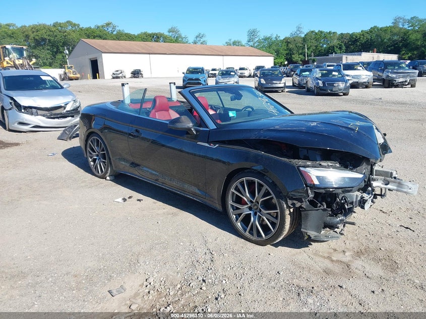 2022 Audi S5 VIN WAUW4GF59NN005991 IAAI salvage auction — FRONT END, Salvage Title, sold $6,200 on 2026-07-21 (photo 1)