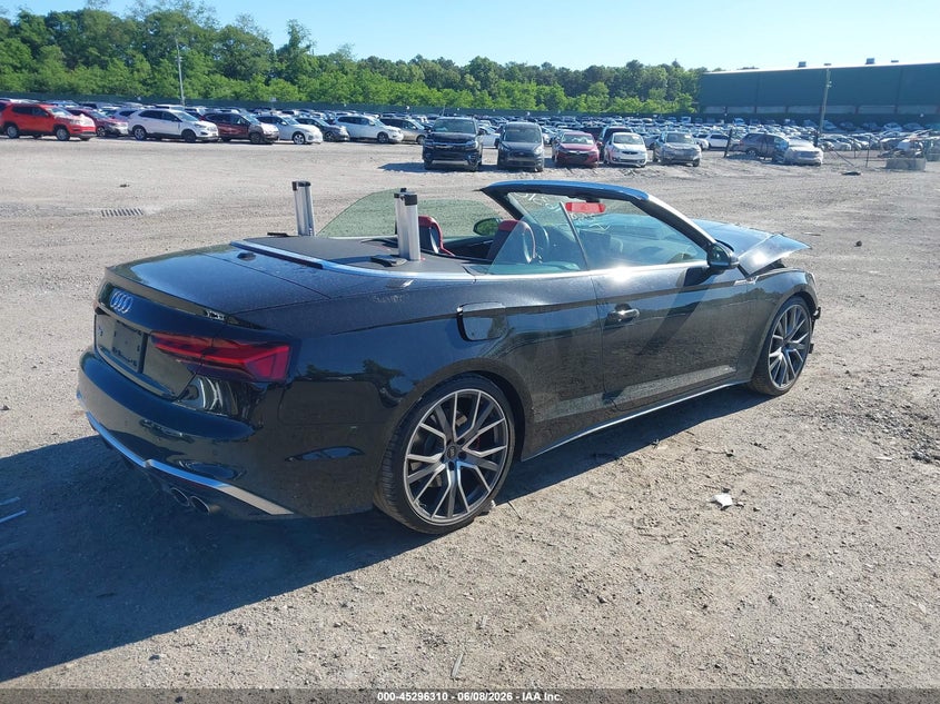 2022 Audi S5 VIN WAUW4GF59NN005991 IAAI salvage auction — FRONT END, Salvage Title, sold $6,200 on 2026-07-21 (photo 4)