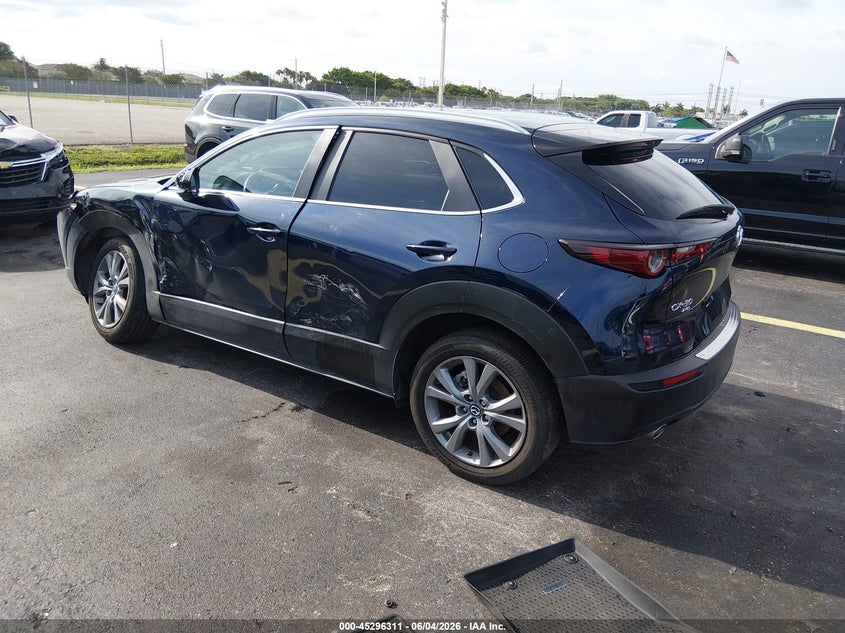 2025 Mazda Cx-30 VIN 3MVDMBCM0SM824336 IAAI salvage auction — LEFT SIDE, Rebuildable (Florida), sold $7,350 on 2026-08-20 (photo 3)