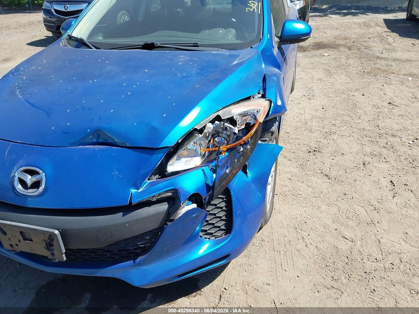 2012 Mazda 3 VIN JM1BL1V89C1652344 IAAI salvage auction — LEFT FRONT, Salvage Title, sold $875 on 2026-07-15 (photo 6)