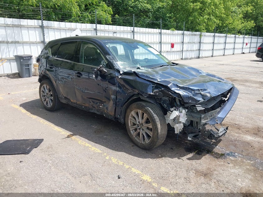 2021 Mazda Cx-5 VIN JM3KFBDM5M1394070 IAAI salvage auction — ALL OVER, Wait Title, sold $1,475 on 2026-09-14 (photo 1)