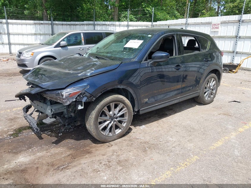 2021 Mazda Cx-5 VIN JM3KFBDM5M1394070 IAAI salvage auction — ALL OVER, Wait Title, sold $1,475 on 2026-09-14 (photo 2)