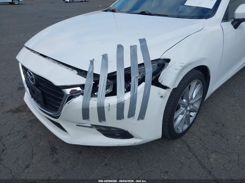 2017 Mazda 3 VIN JM1BN1W33H1138610 IAAI salvage auction — LEFT FRONT, Salvage (Oregon), sold $3,100 on 2026-07-16 (photo 6)