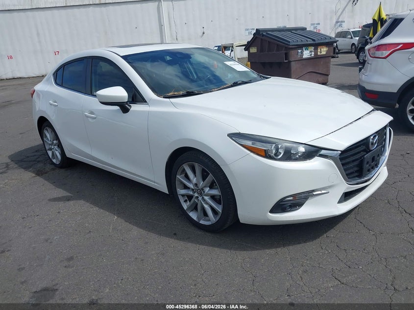 2017 Mazda 3 VIN JM1BN1W33H1138610 IAAI salvage auction — LEFT FRONT, Salvage (Oregon), sold $3,100 on 2026-07-16 (photo 1)