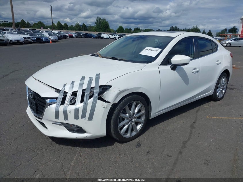 2017 Mazda 3 VIN JM1BN1W33H1138610 IAAI salvage auction — LEFT FRONT, Salvage (Oregon), sold $3,100 on 2026-07-16 (photo 2)
