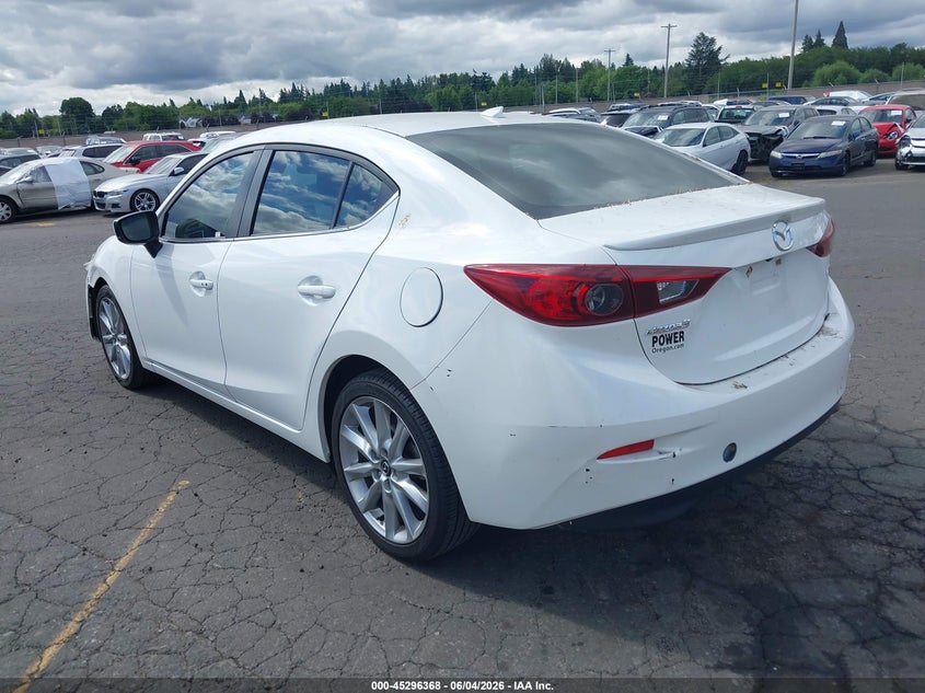 2017 Mazda 3 VIN JM1BN1W33H1138610 IAAI salvage auction — LEFT FRONT, Salvage (Oregon), sold $3,100 on 2026-07-16 (photo 3)