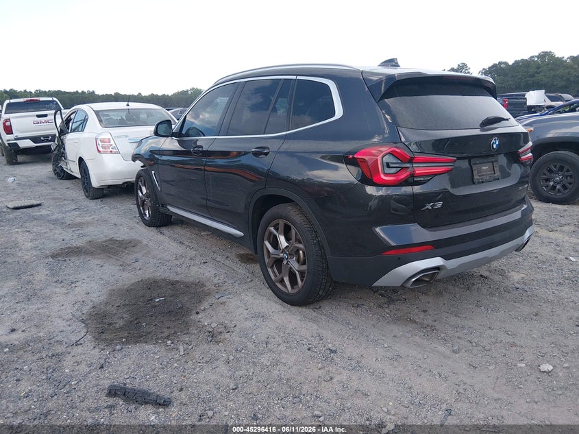 2023 BMW X3 VIN WBX47DP00PN221849 IAAI salvage auction — FRONT END, Salvage (South Carolina), sold $7,500 on 2026-07-28 (photo 3)