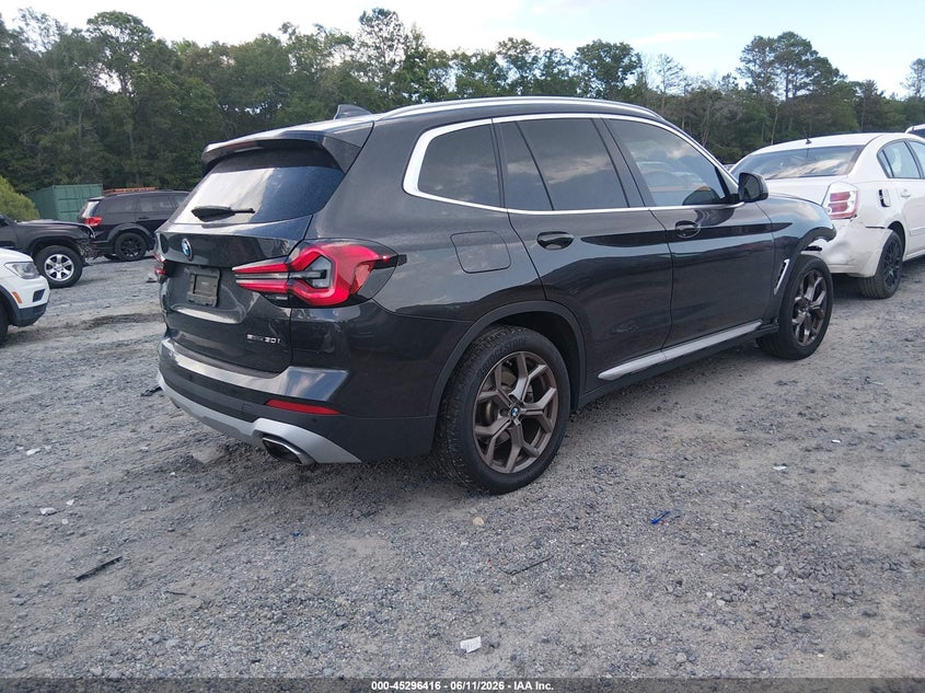 2023 BMW X3 VIN WBX47DP00PN221849 IAAI salvage auction — FRONT END, Salvage (South Carolina), sold $7,500 on 2026-07-28 (photo 4)