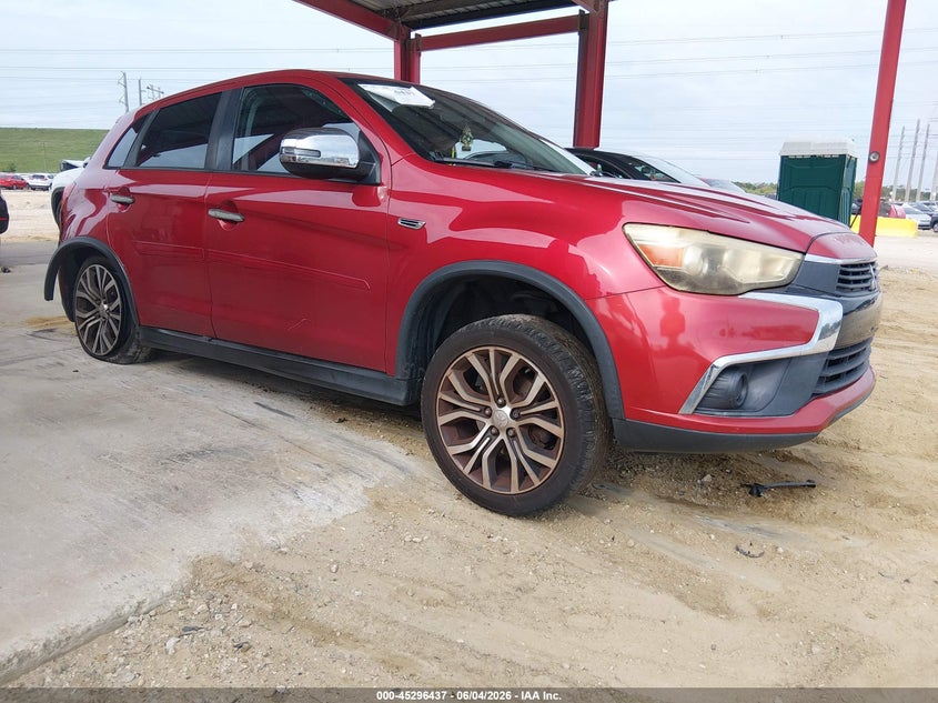 2017 Mitsubishi Outlander VIN JA4AP3AU0HZ067542 IAAI salvage auction — LEFT SIDE, Salvage Title, sold $1,225 on 2026-07-14 (photo 1)