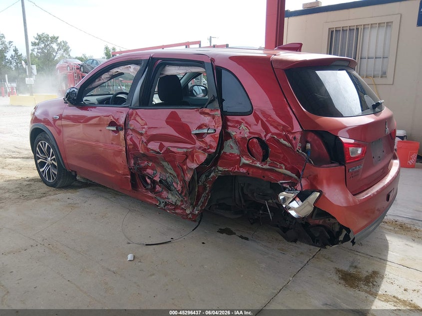 2017 Mitsubishi Outlander VIN JA4AP3AU0HZ067542 IAAI salvage auction — LEFT SIDE, Salvage Title, sold $1,225 on 2026-07-14 (photo 6)