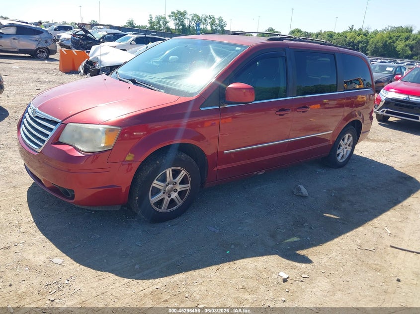 2010 Chrysler Town & country VIN 2A4RR8DX4AR358349 IAAI salvage auction — NORMAL WEAR, Clear (Mississippi), sold $700 on 2026-07-09 (photo 2)