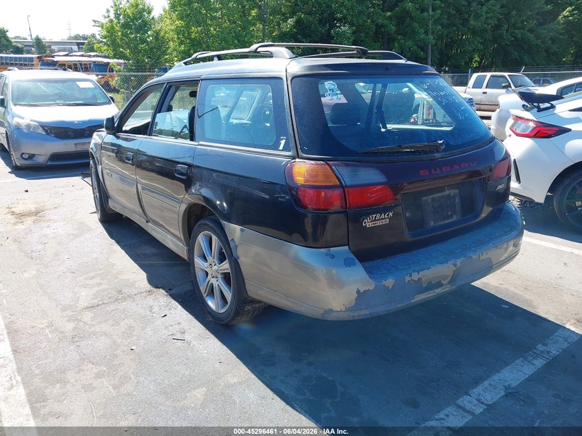 2001 Subaru Outback VIN 4S3BH686017675966 IAAI salvage auction — FRONT END, Salvage (North Carolina), sold $500 on 2026-07-09 (photo 3)