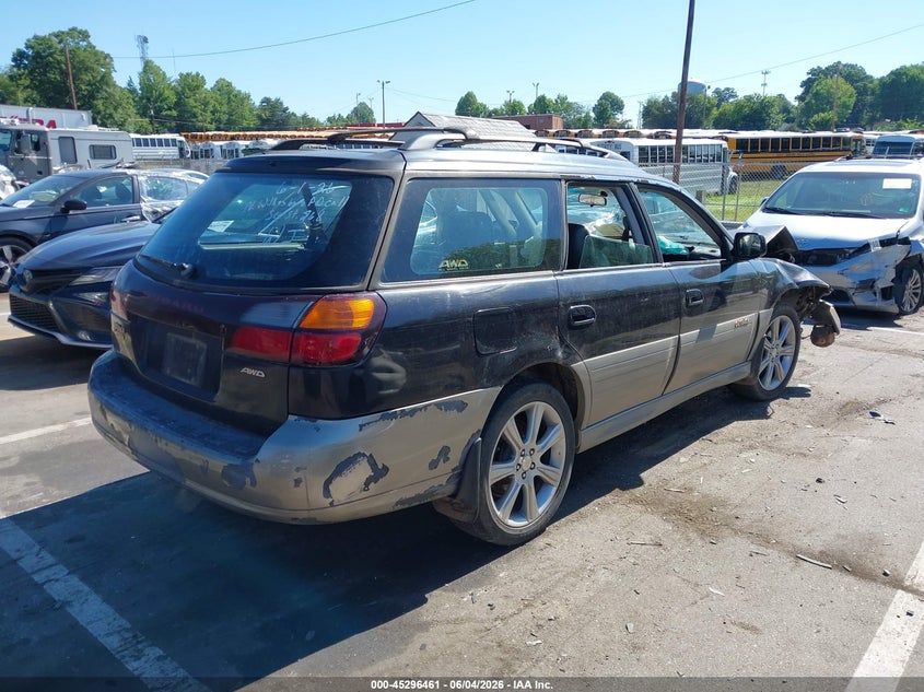 2001 Subaru Outback VIN 4S3BH686017675966 IAAI salvage auction — FRONT END, Salvage (North Carolina), sold $500 on 2026-07-09 (photo 4)