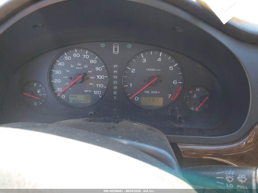 2001 Subaru Outback VIN 4S3BH686017675966 IAAI salvage auction — FRONT END, Salvage (North Carolina), sold $500 on 2026-07-09 (photo 7)