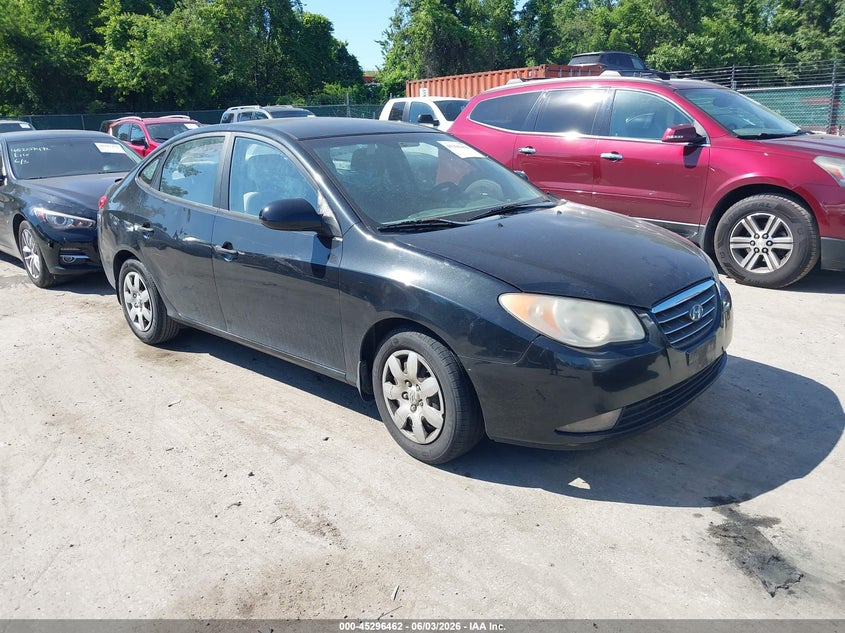 2008 Hyundai Elantra VIN KMHDU46D88U426297 IAAI salvage auction — NORMAL WEAR, Clear (Maryland), sold $400 on 2026-07-16 (photo 1)