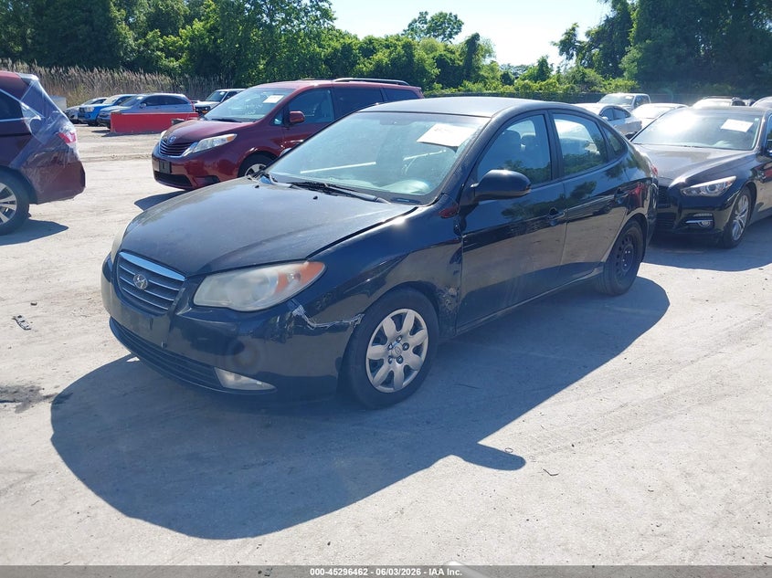 2008 Hyundai Elantra VIN KMHDU46D88U426297 IAAI salvage auction — NORMAL WEAR, Clear (Maryland), sold $400 on 2026-07-16 (photo 2)