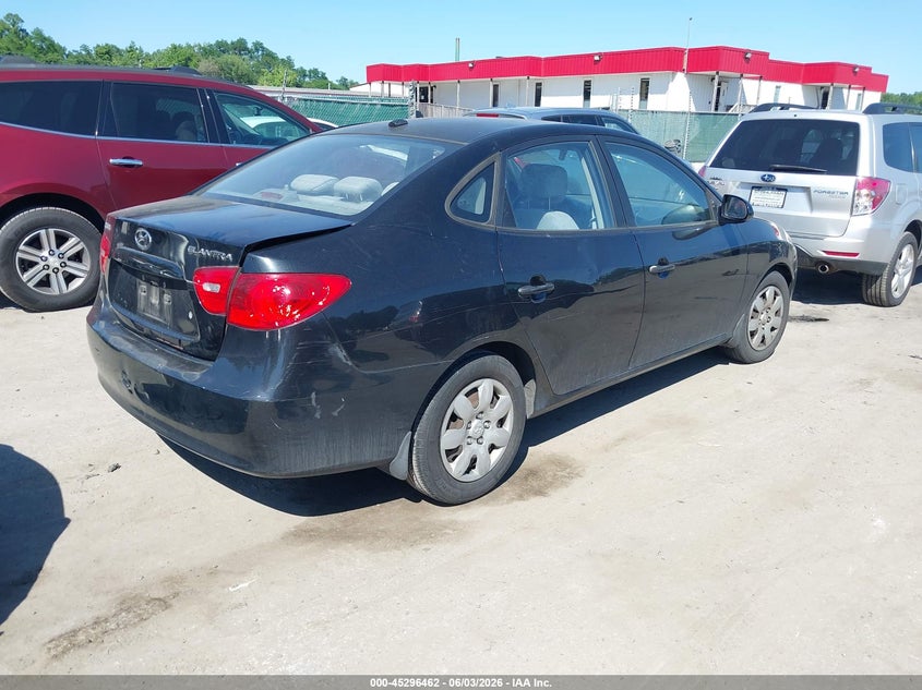 2008 Hyundai Elantra VIN KMHDU46D88U426297 IAAI salvage auction — NORMAL WEAR, Clear (Maryland), sold $400 on 2026-07-16 (photo 4)