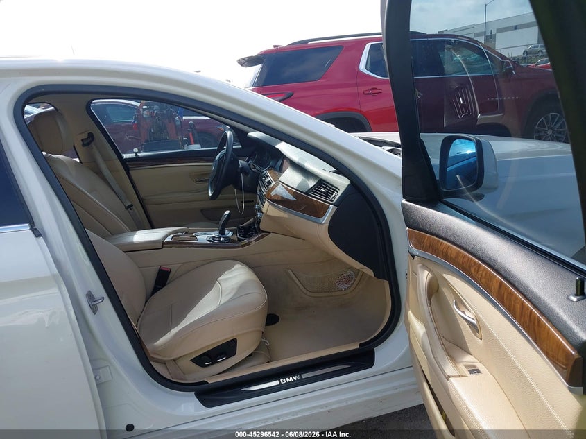 2013 BMW 5er VIN WBAFR7C58DC824362 IAAI salvage auction — FRONT END, Original (Texas), sold $2,100 on 2026-07-21 (photo 5)