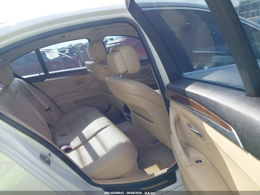 2013 BMW 5er VIN WBAFR7C58DC824362 IAAI salvage auction — FRONT END, Original (Texas), sold $2,100 on 2026-07-21 (photo 8)