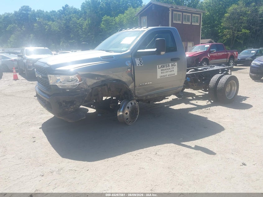 2022 Ram 5500 VIN 3C7WRNAL0NG397642 IAAI salvage auction — LEFT FRONT, Salvage Title, sold $7,600 on 2026-08-19 (photo 2)