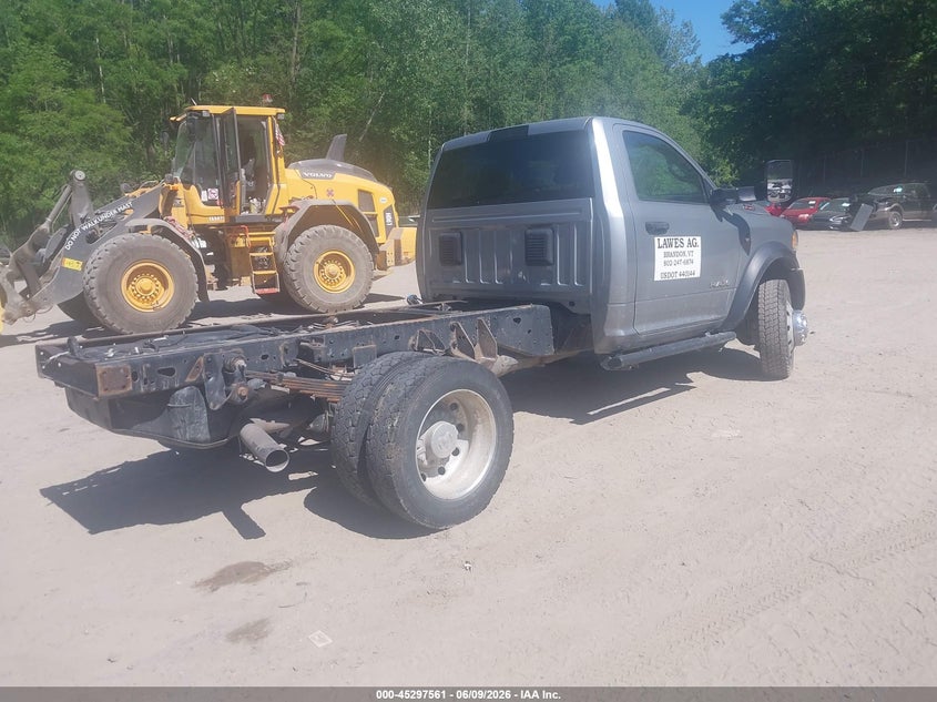2022 Ram 5500 VIN 3C7WRNAL0NG397642 IAAI salvage auction — LEFT FRONT, Salvage Title, sold $7,600 on 2026-08-19 (photo 4)