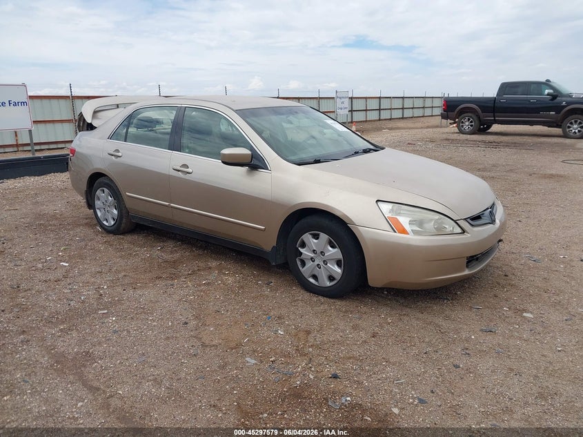 2004 Honda Accord VIN JHMCM56324C035397 IAAI salvage auction — REAR END, Salvage (Texas), sold $450 on 2026-07-13 (photo 1)