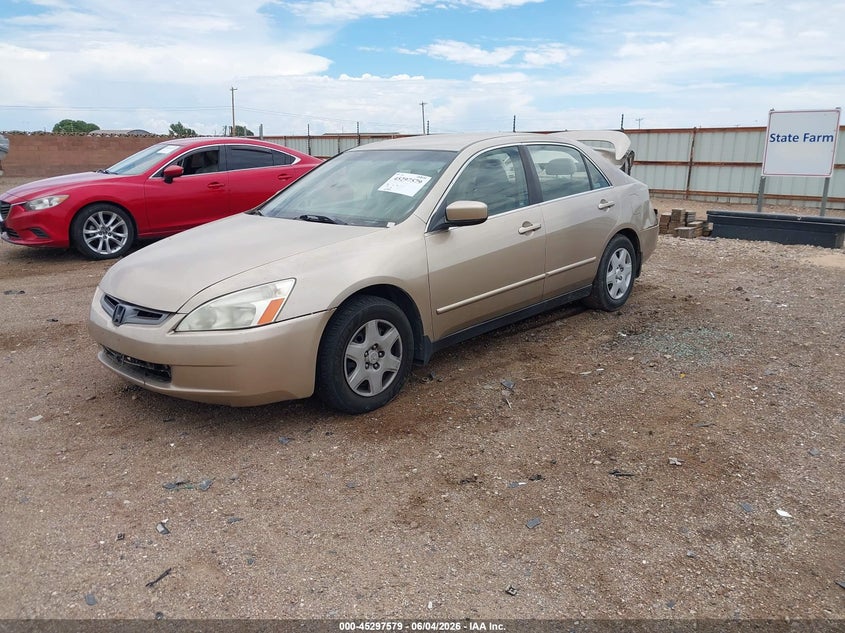 2004 Honda Accord VIN JHMCM56324C035397 IAAI salvage auction — REAR END, Salvage (Texas), sold $450 on 2026-07-13 (photo 2)
