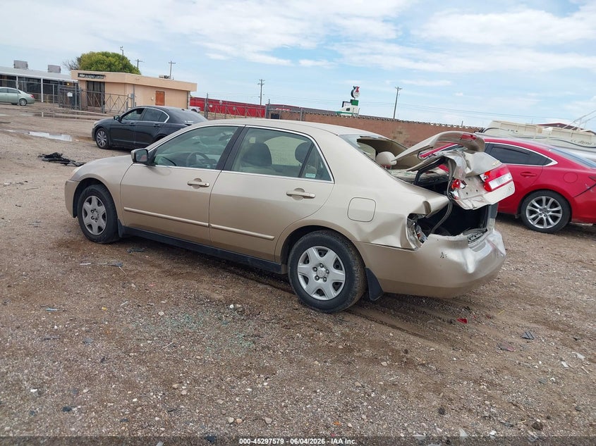2004 Honda Accord VIN JHMCM56324C035397 IAAI salvage auction — REAR END, Salvage (Texas), sold $450 on 2026-07-13 (photo 3)