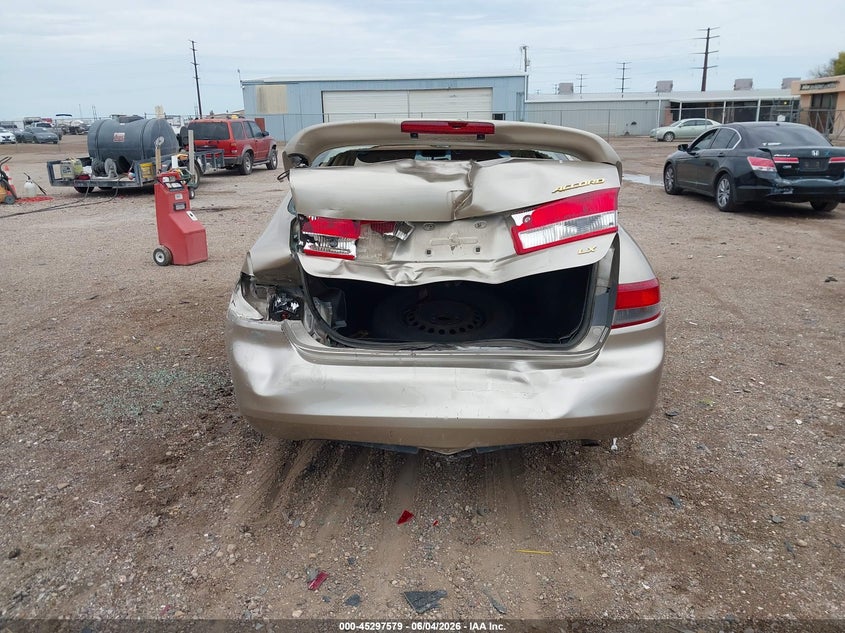 2004 Honda Accord VIN JHMCM56324C035397 IAAI salvage auction — REAR END, Salvage (Texas), sold $450 on 2026-07-13 (photo 6)