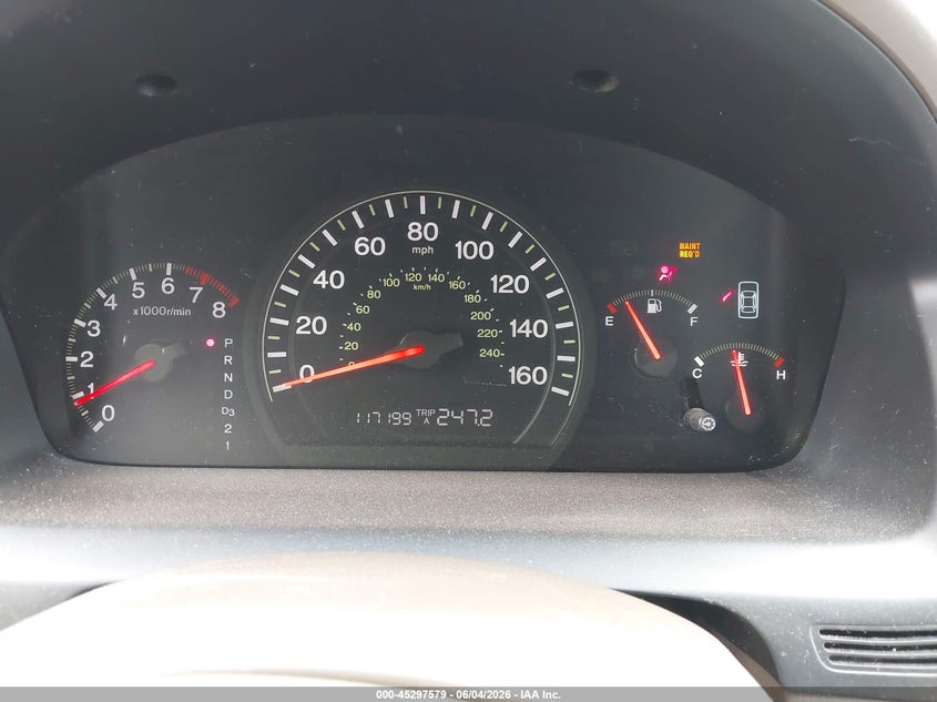 2004 Honda Accord VIN JHMCM56324C035397 IAAI salvage auction — REAR END, Salvage (Texas), sold $450 on 2026-07-13 (photo 7)