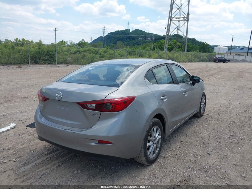 2016 Mazda 3 VIN JM1BM1U74G1333798 IAAI salvage auction — FRONT & REAR, Salvage Title, sold $1,050 on 2026-07-31 (photo 4)